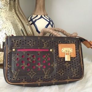 Limited Edition Louis Vuitton Perforated Pouchette